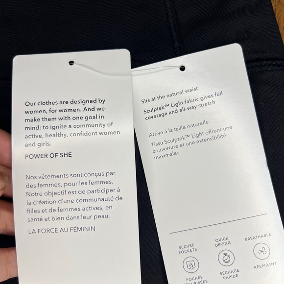 Athleta Small Fairway High Rise Golf Skort 18” Black NWT - Picture 3 of 6